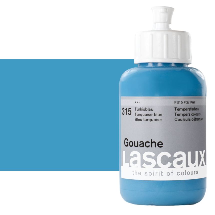 Lascaux Acrylic Gouache Paint Silver 85 ml Bottle