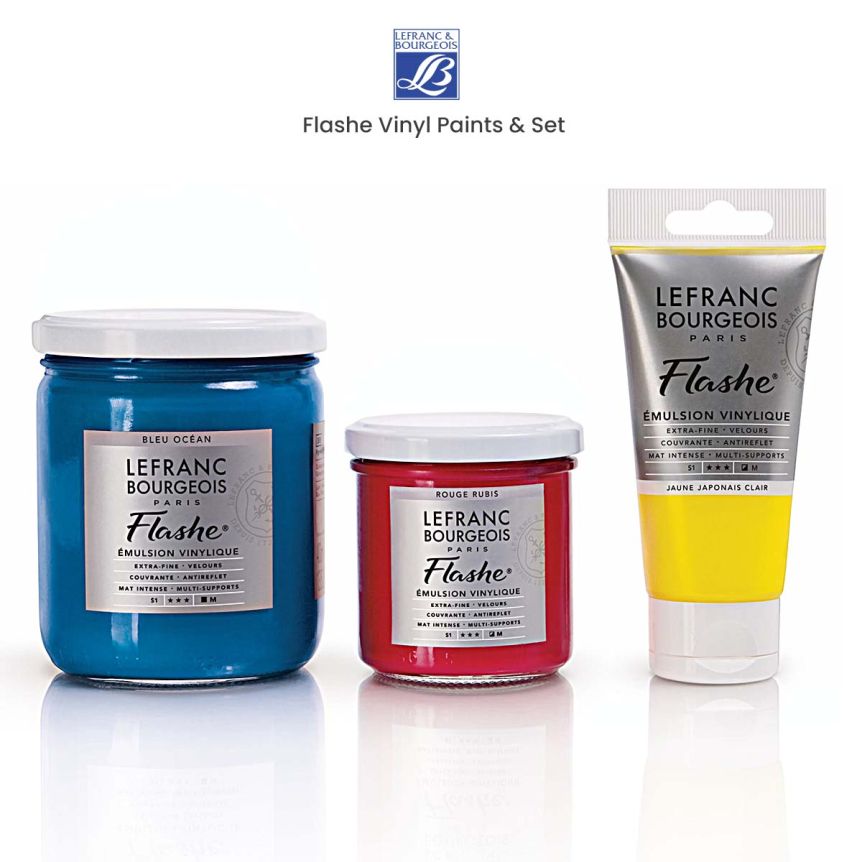 Lefranc & Bourgeois Flashe Vinyl Paints & Set