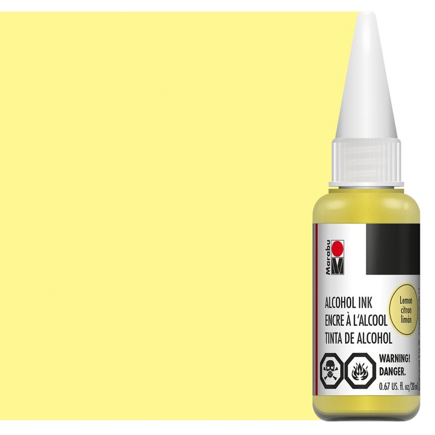 Marabu Alcohol Ink Lemon (020) 20ml 