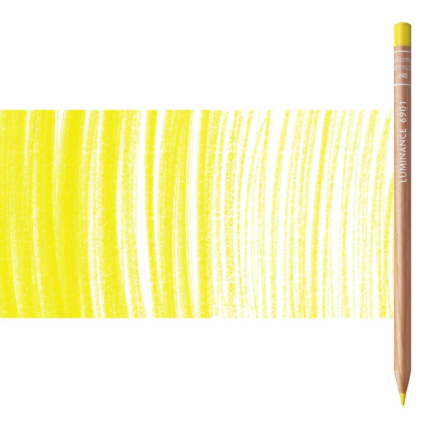 Caran d'Ache Luminance Pencil Lemon Yellow