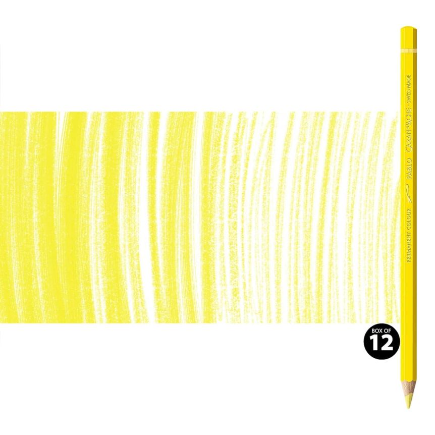 Caran d'Ache Pablo Pencils Individual No. 240 - Lemon Yellow