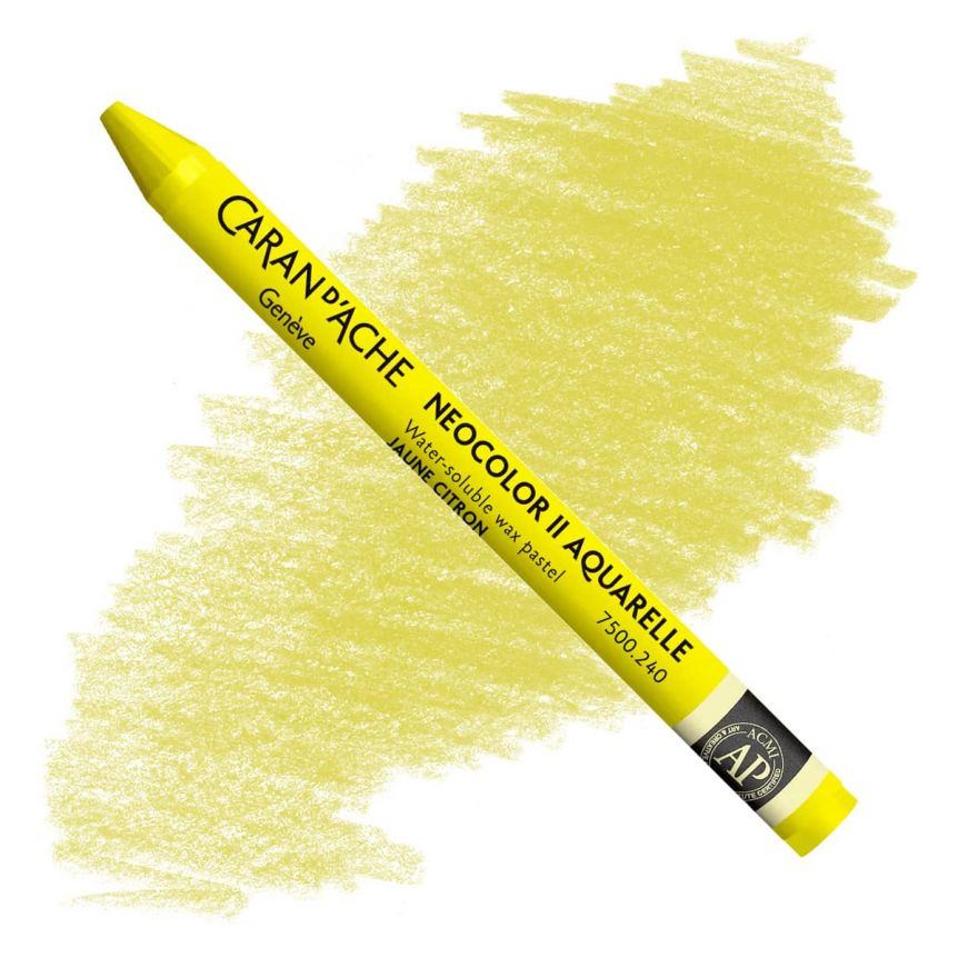 Caran d'Ache Classic Neocolor II Water-Soluble Pastels, 30 Colors in 2023