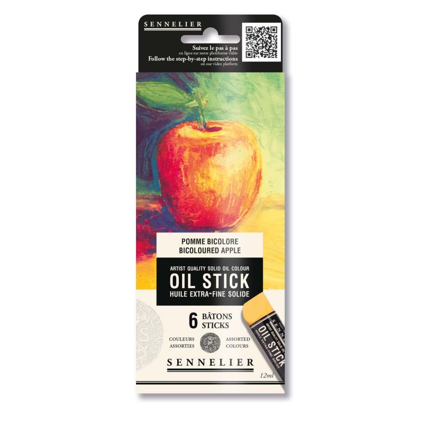 Sennelier Mini Oil Stick Set of 6 Still Life Colors