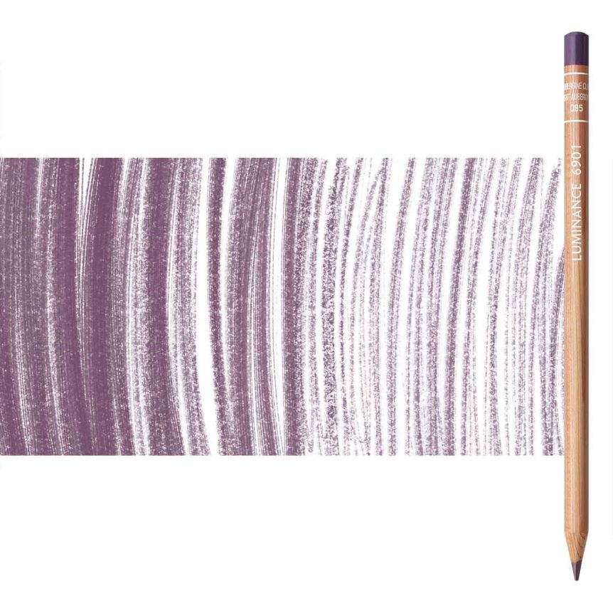 Caran d'Ache Luminance 6901 Lightfast Pencil No. 095 - Light Aubergine