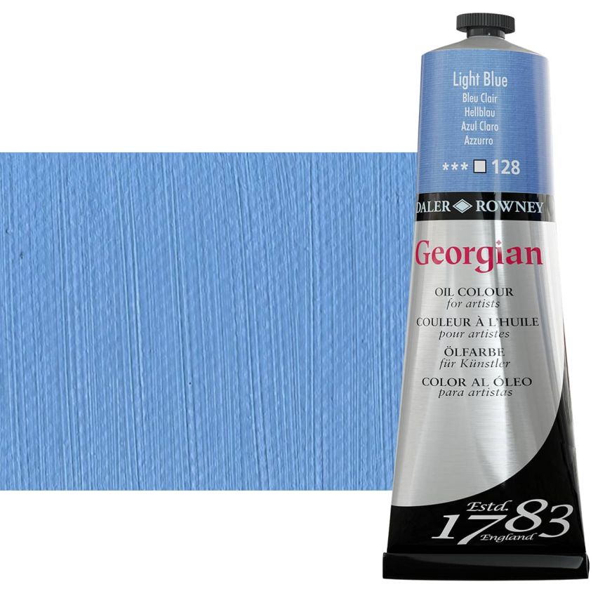 Daler-Rowney Georgian Oil Color 225ml Tube - Light Blue
