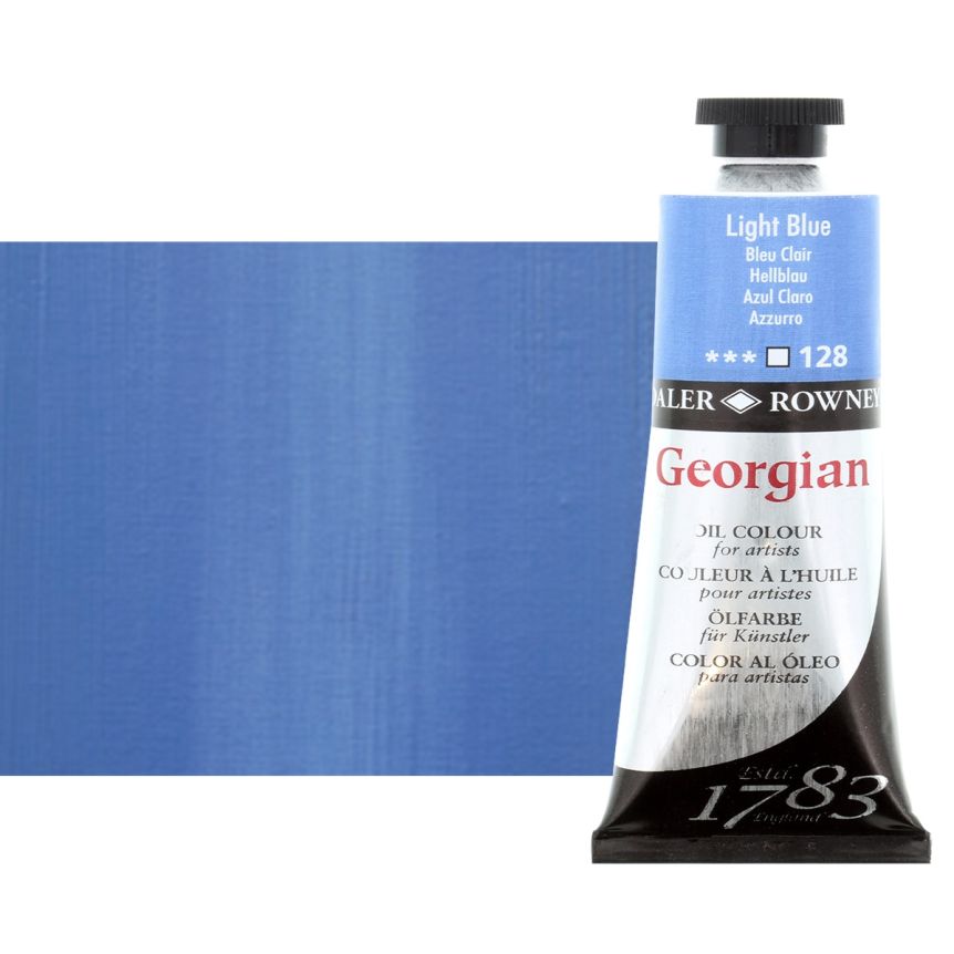 Daler-Rowney Georgian Oil Color 38ml Tube - Light Blue