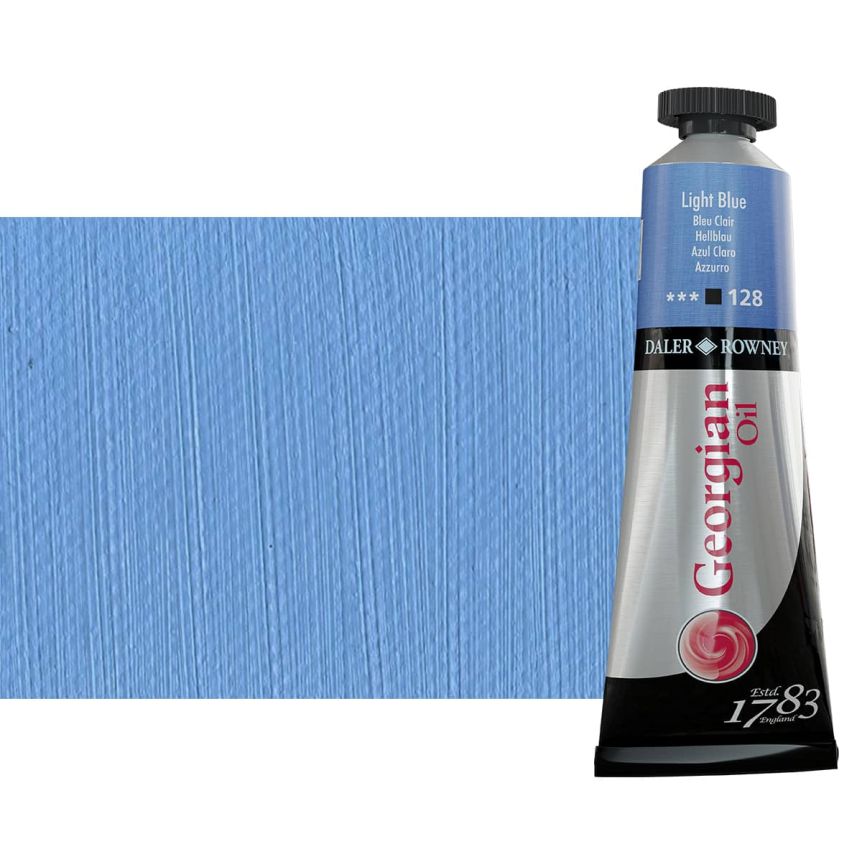 Daler-Rowney Georgian Oil Color 38ml Tube - Light Blue