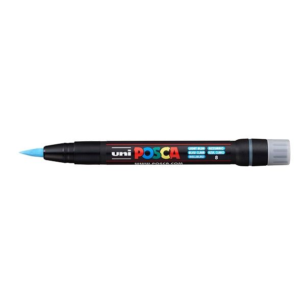 Posca Acrylic Paint Marker 1-10 mm Brush Tip Light Blue