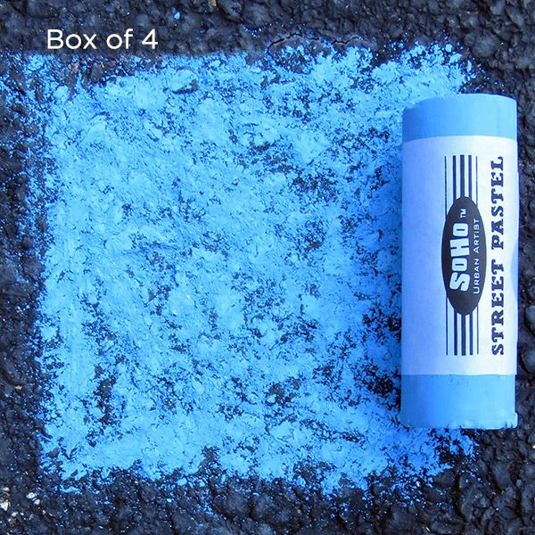 Box of 4 Soho Jumbo Street Pastels Light Blue