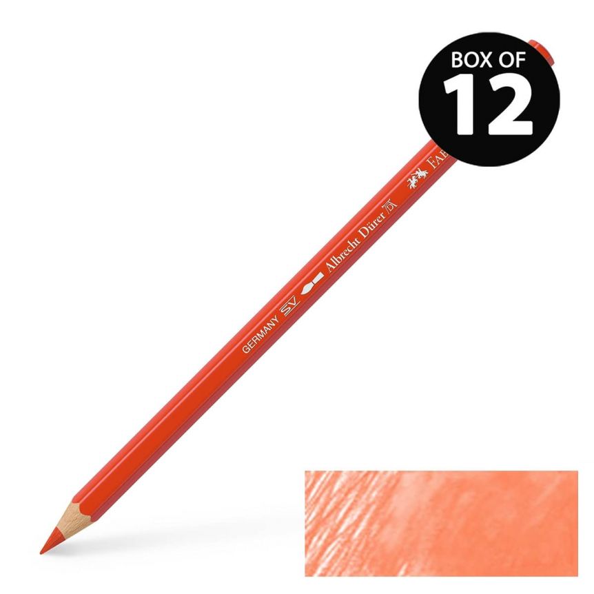 Albrecht Durer Watercolor Pencils Light Cadmium Red No. 117, Box of 12