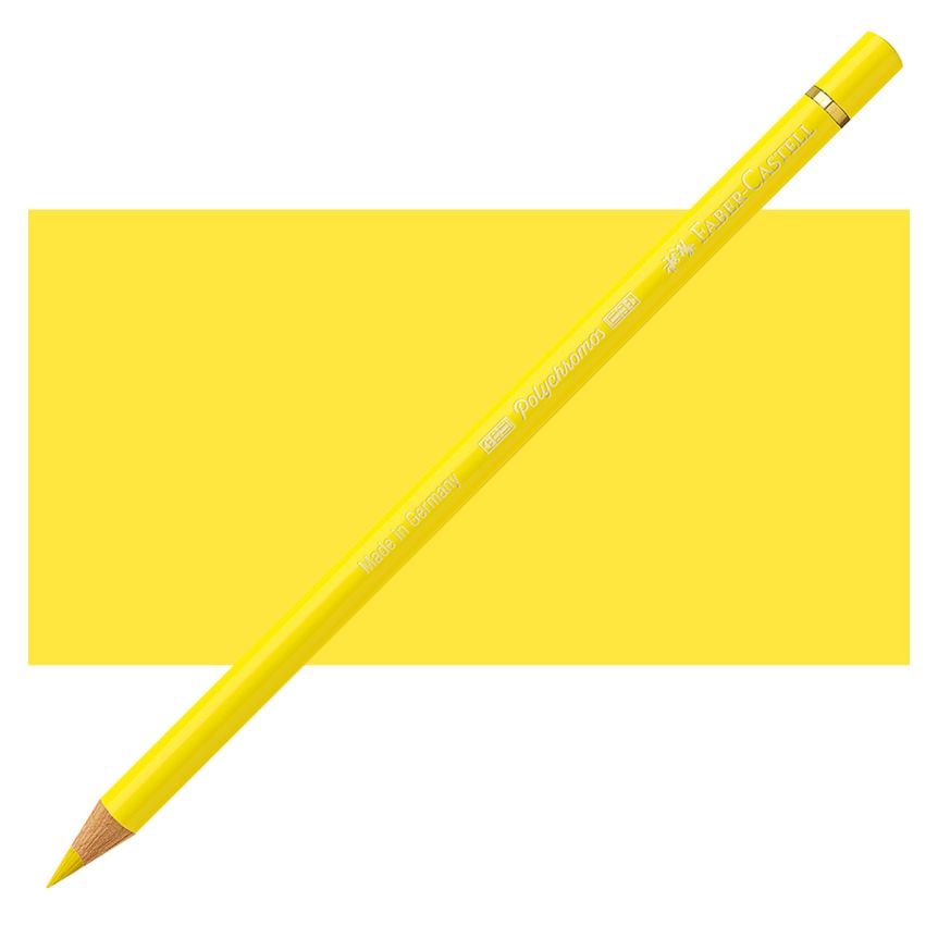 Faber-Castell Polychromos Pencil, No. 105 - Light Cadmium Yellow