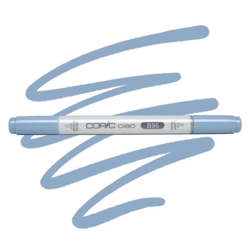 Copic Ciao Marker B95 Light Grayish Cobalt Jerry's Artarama