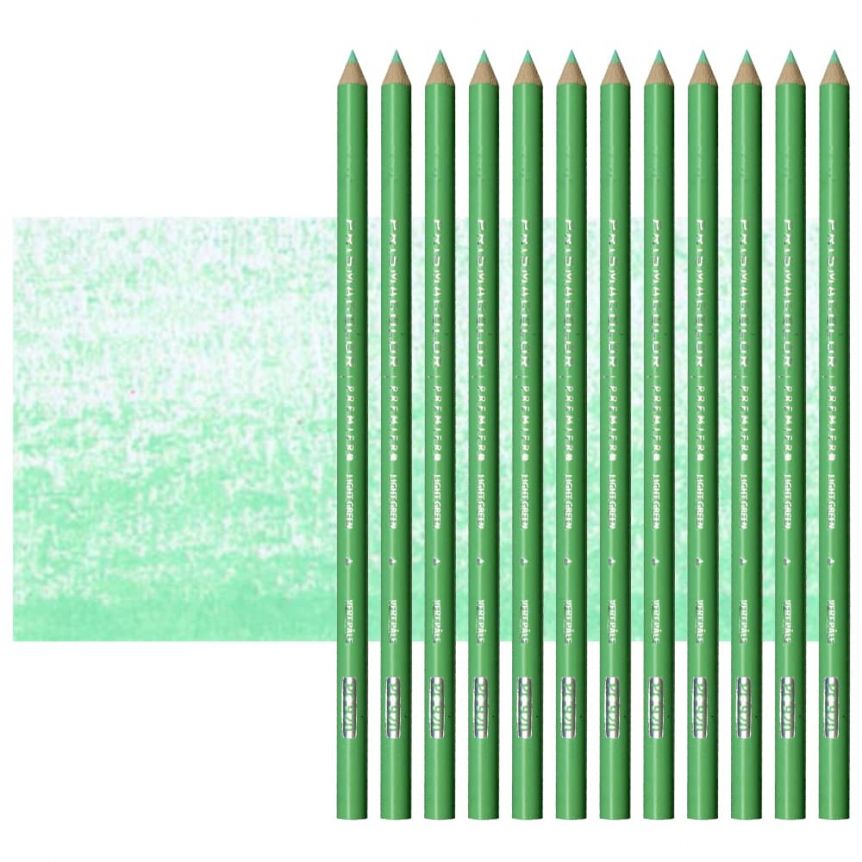 Prismacolor Premier Colored Pencils Set of 12 PC920 - Light Green	