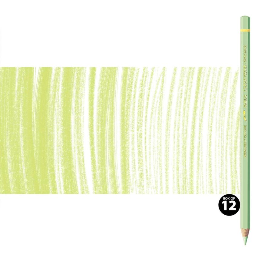 Caran d'Ache Pablo Pencils Set of 12 No. 221 - Light Green