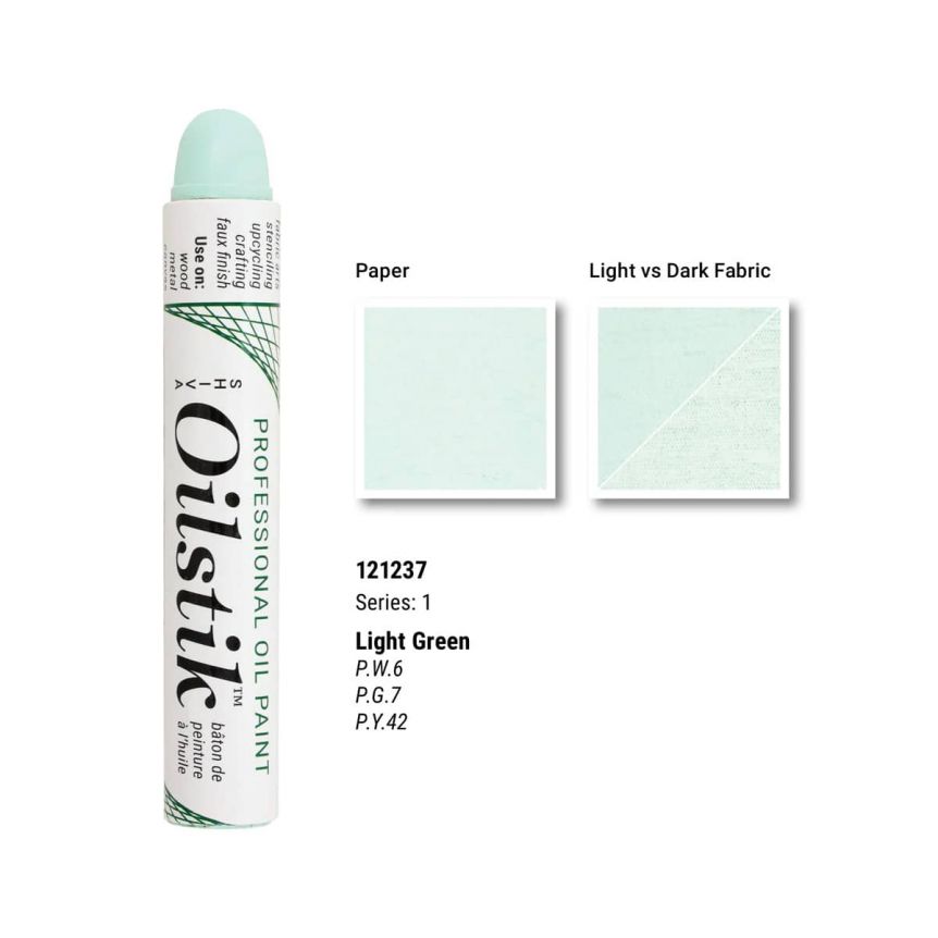 Richeson Shiva Oilstik - Light Green