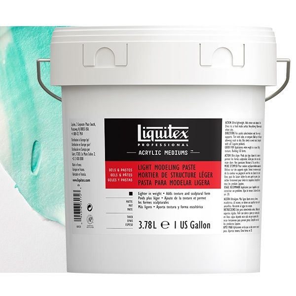 Liquitex Acrylic Gel Mediums Light Modeling Paste 1 gallon