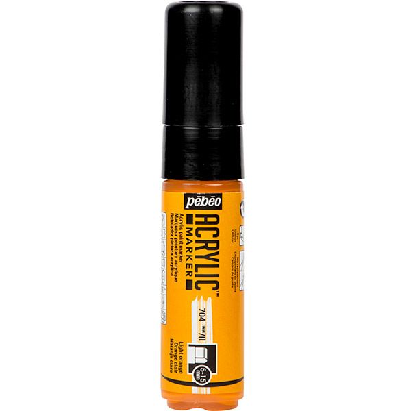 Pebeo Acrylic Marker 5-15mm - Light Orange