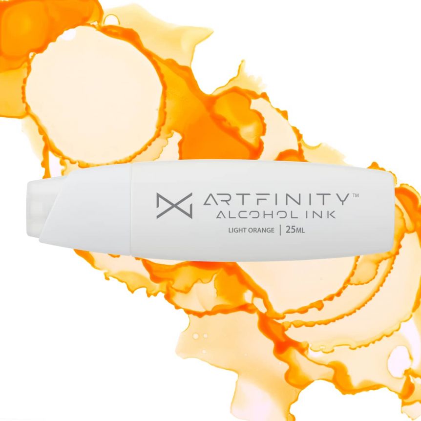 Artfinity Alcohol Ink - Light Orange YR1-1, 25ml