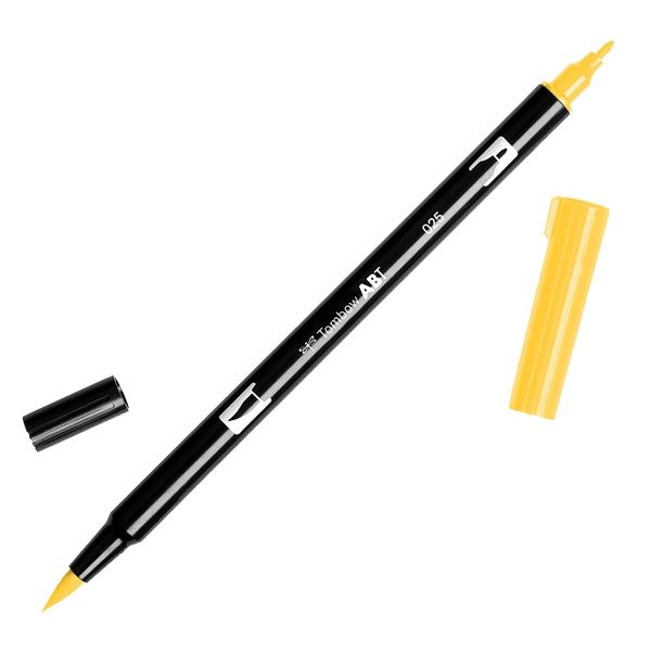Tombow Dual Brush Pen Light Orange