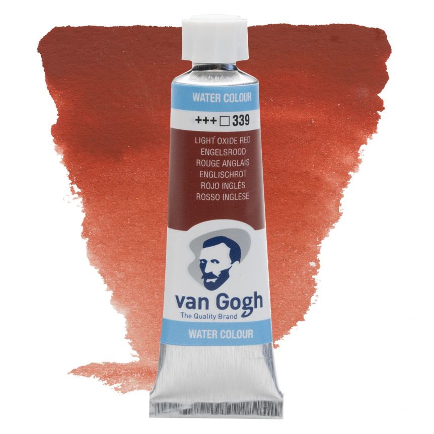 Van Gogh Watercolors - Light Oxide Red, 10ml Tube