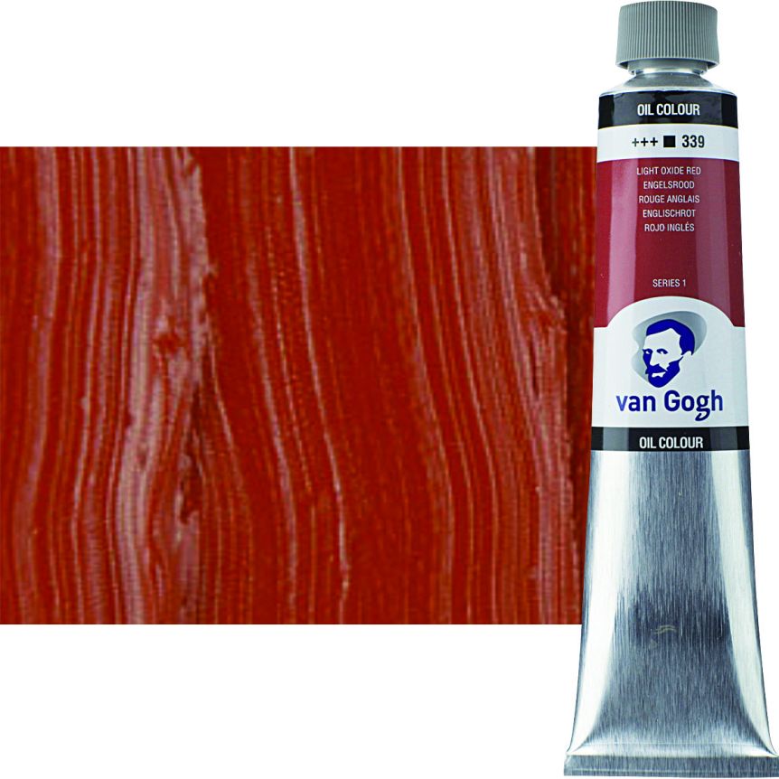 Van Gogh Oil Color, Light Oxide Red 200ml Tube