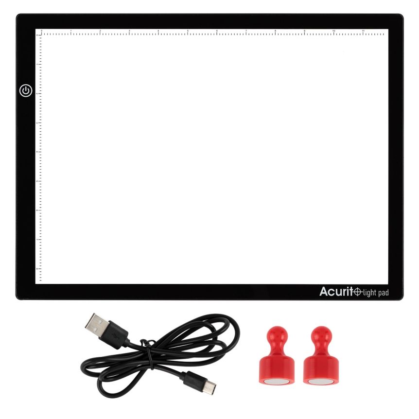 Acurit Light & Easy LED Light Pad 9X12 Light Area (8.75 x 12.04in)  