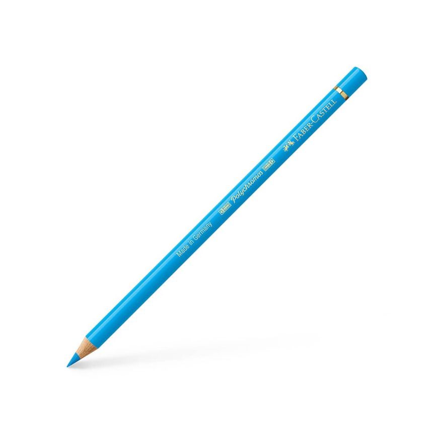 Faber-Castell Polychromos Pencil, No. 145 - Light Phthalo Blue