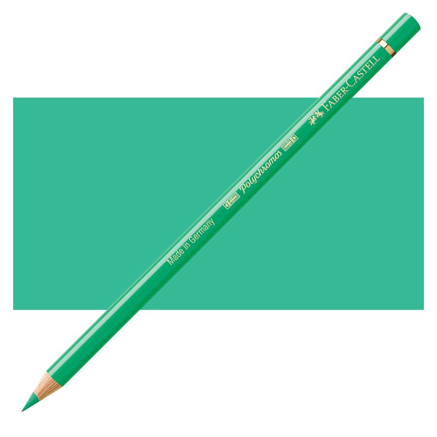 Faber-Castell Polychromos Pencil, No. 162 - Light Phthalo Green