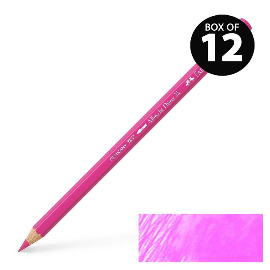 Albrecht Durer Watercolor Pencils Light Purple Pink - No. 128, Box of 12