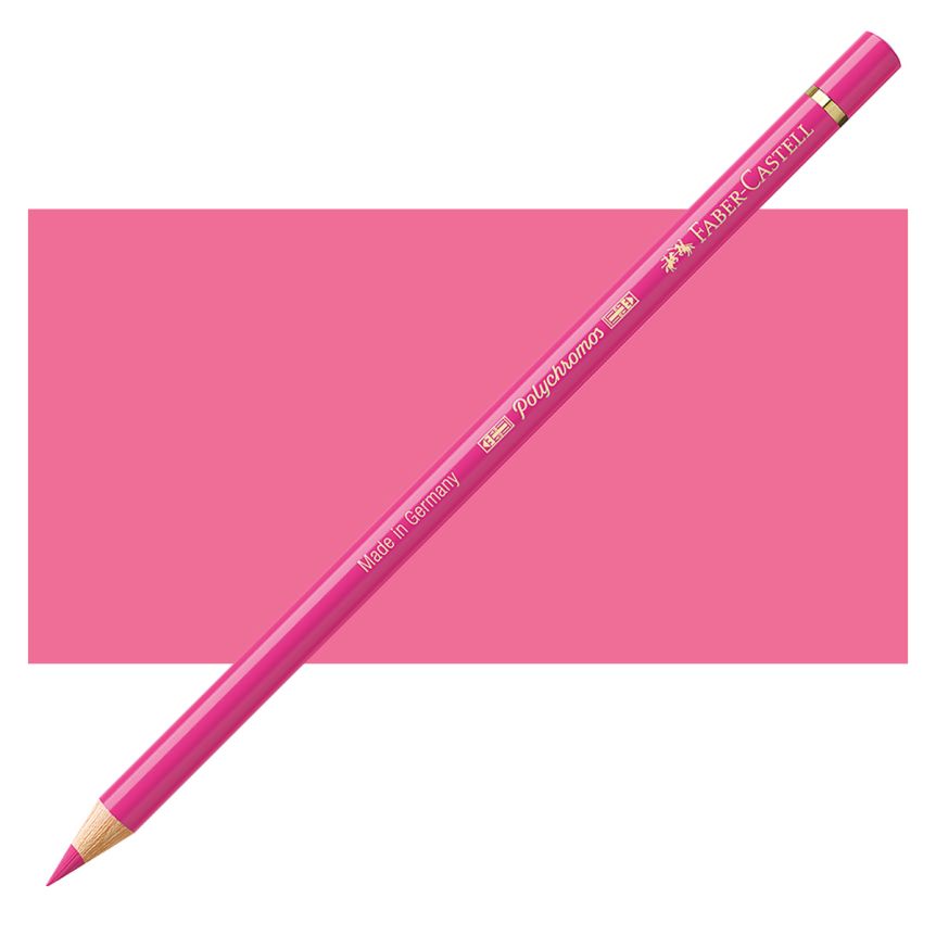 Faber-Castell Polychromos Pencil, No. 128 - Light Purple Pink