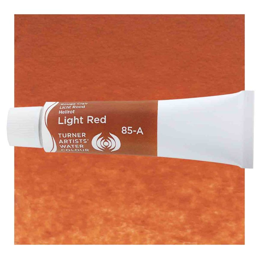 Turner Professional Watercolor - Light Red, 15ml Tube