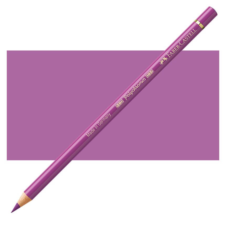 Faber-Castell Polychromos Pencil, No. 135 - Light Red Violet (Box of 12)
