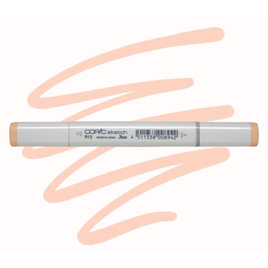 COPIC Sketch Marker R12 - Light Tea Rose