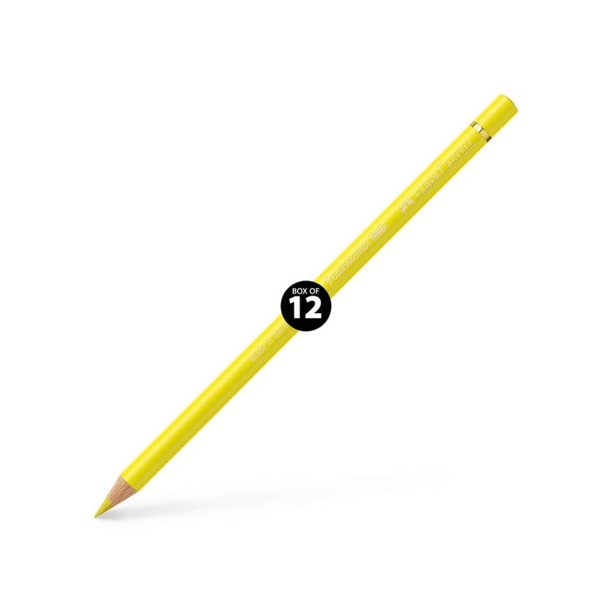 Faber-Castell Polychromos Pencil, No. 104 - Light Yellow Glaze (Box of 12)