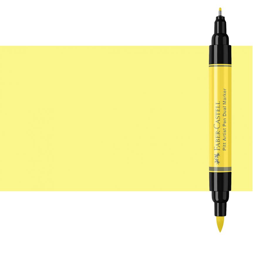 Pitt Artist Pen Dual Marker India Ink, Light Yellow Glaze