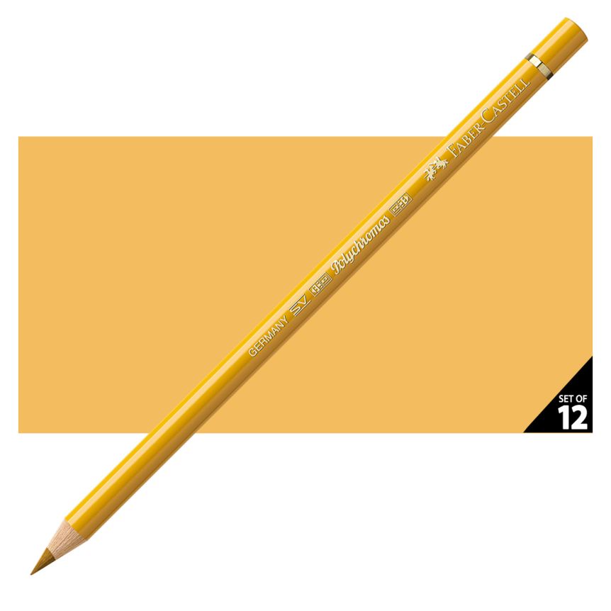 Faber-Castell Polychromos Pencil, No. 183 - Light Yellow Ochre (Box of 12)