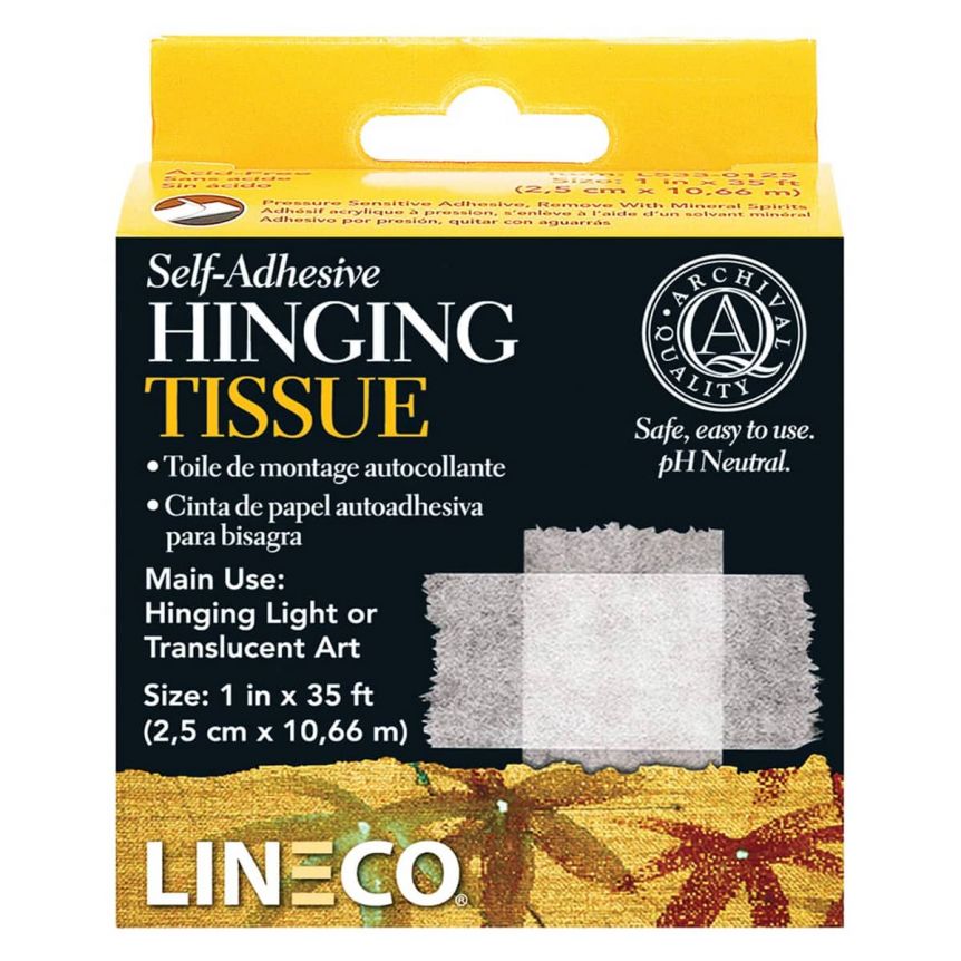 Lineco Self-Adhesive Hinging Archival Tissue