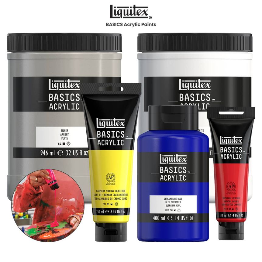 Liquitex BASICS Acrylic Paints | Jerry's Artarama
