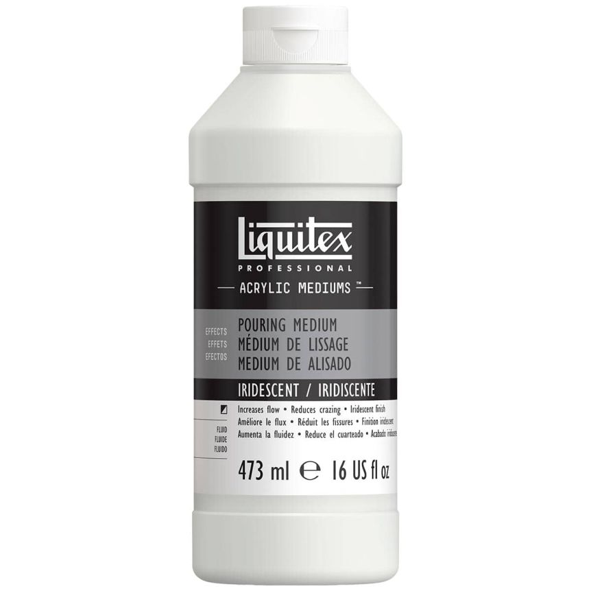 Liquitex Iridescent Acrylic Pouring Medium 16oz 
