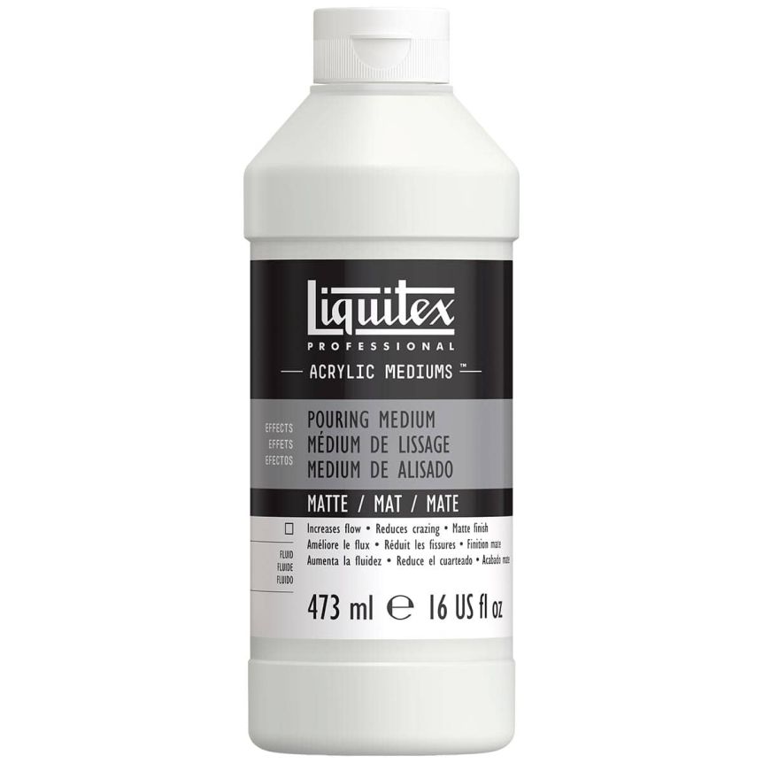 Liquitex Matte Acrylic Pouring Medium 16oz 