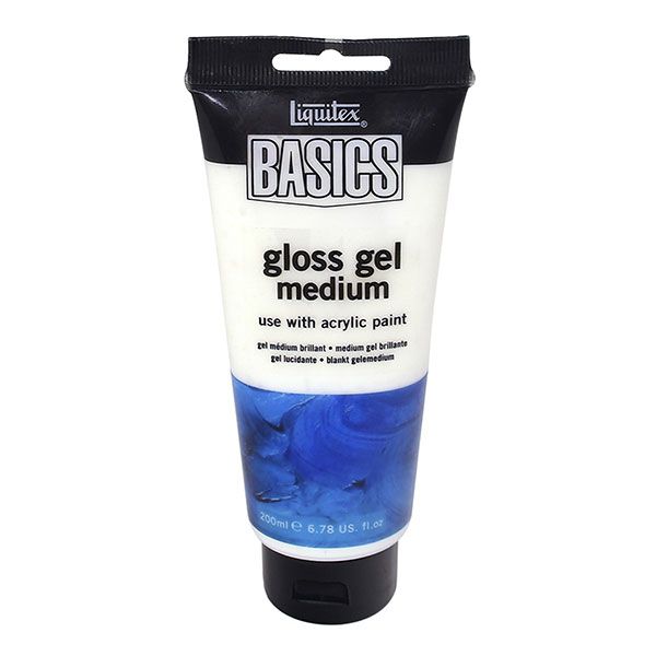 Liquitex Basics Acrylic Mediums Gloss Gel Medium 200 ML Jerry's Artarama