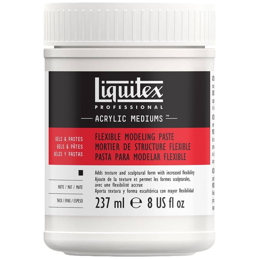 Liquitex Acrylic Medium -  Flexible Modeling Paste, 8 oz