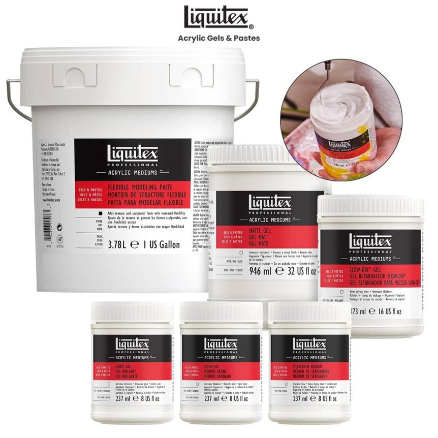 Liquitex Acrylic Gels & Pastes