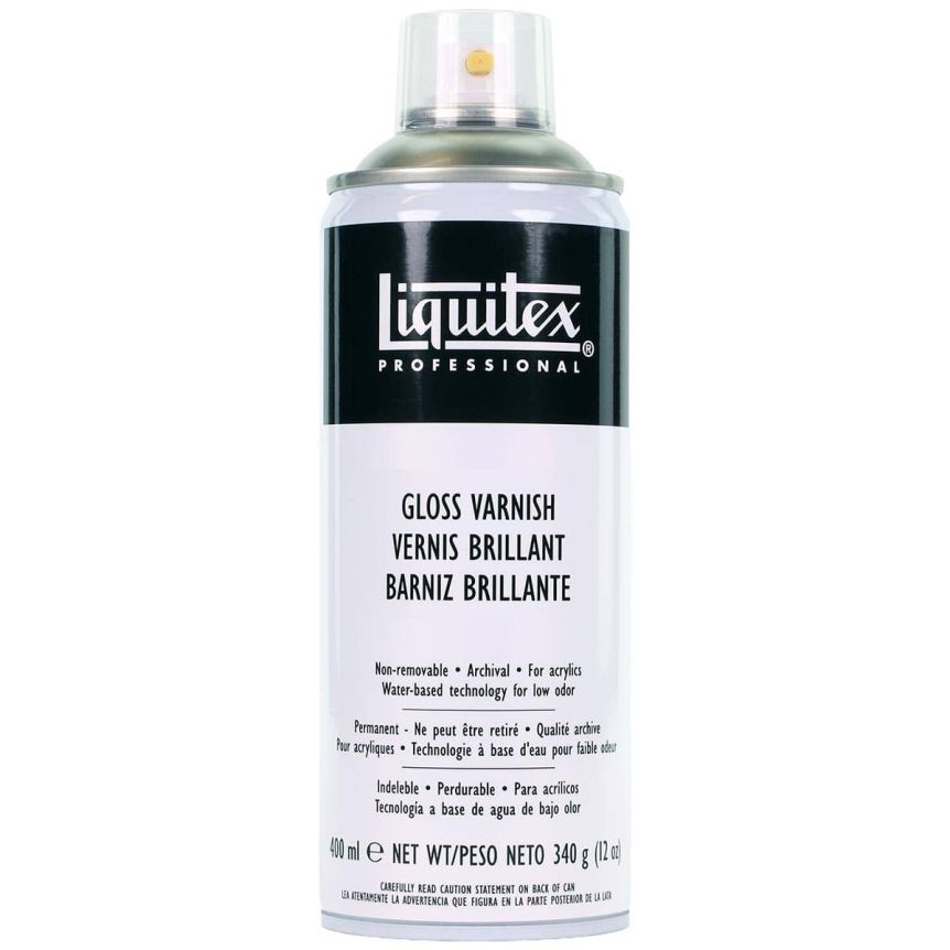 Liquitex Professional Spray Varnish - Gloss, 400ml Can