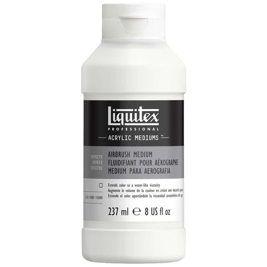 Liquitex Airbrush Effects Medium, 8oz Bottle