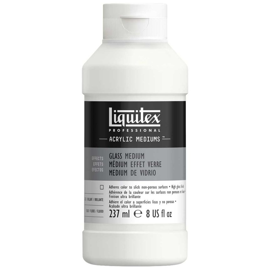 Liquitex Acrylic Effects Glass Medium, 8oz Bottle