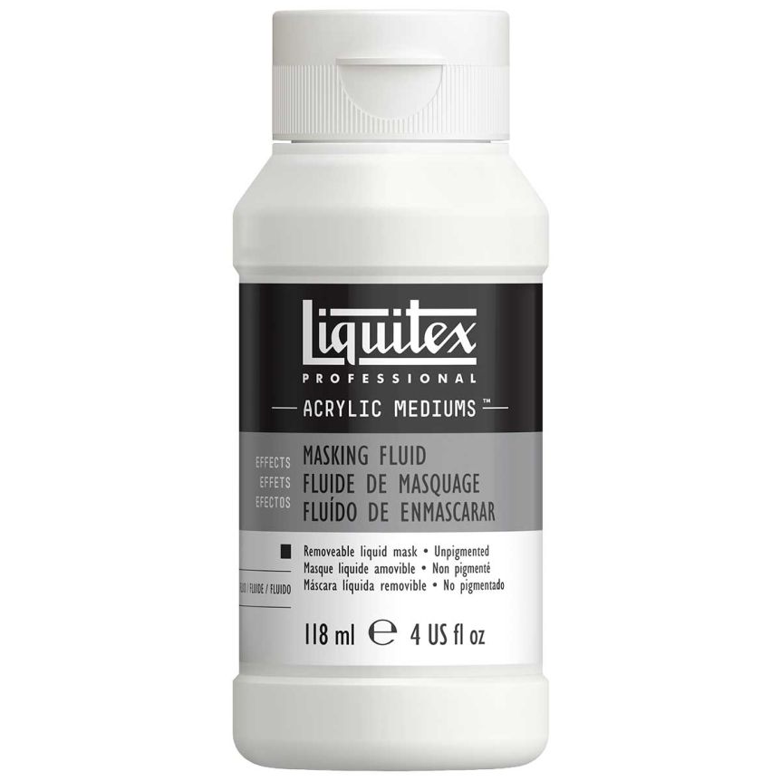 Liquitex Acrylic Effects Masking Fluid, 4oz Bottle