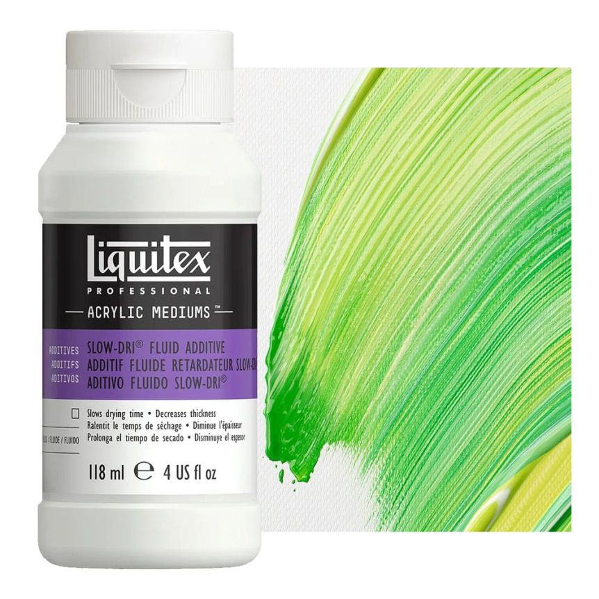 Liquitex Slow-Dri Fluid Additive 4oz Bottle