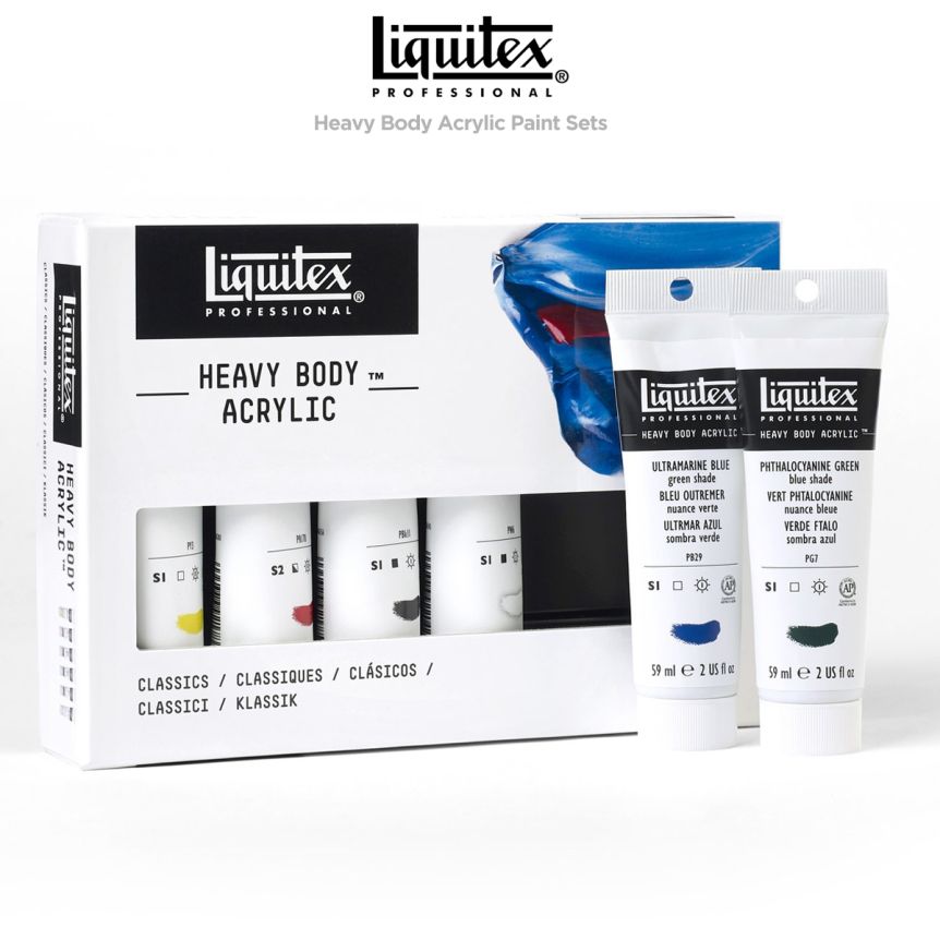  Liquitex Professional Heavy Body Acrylic Paint Set