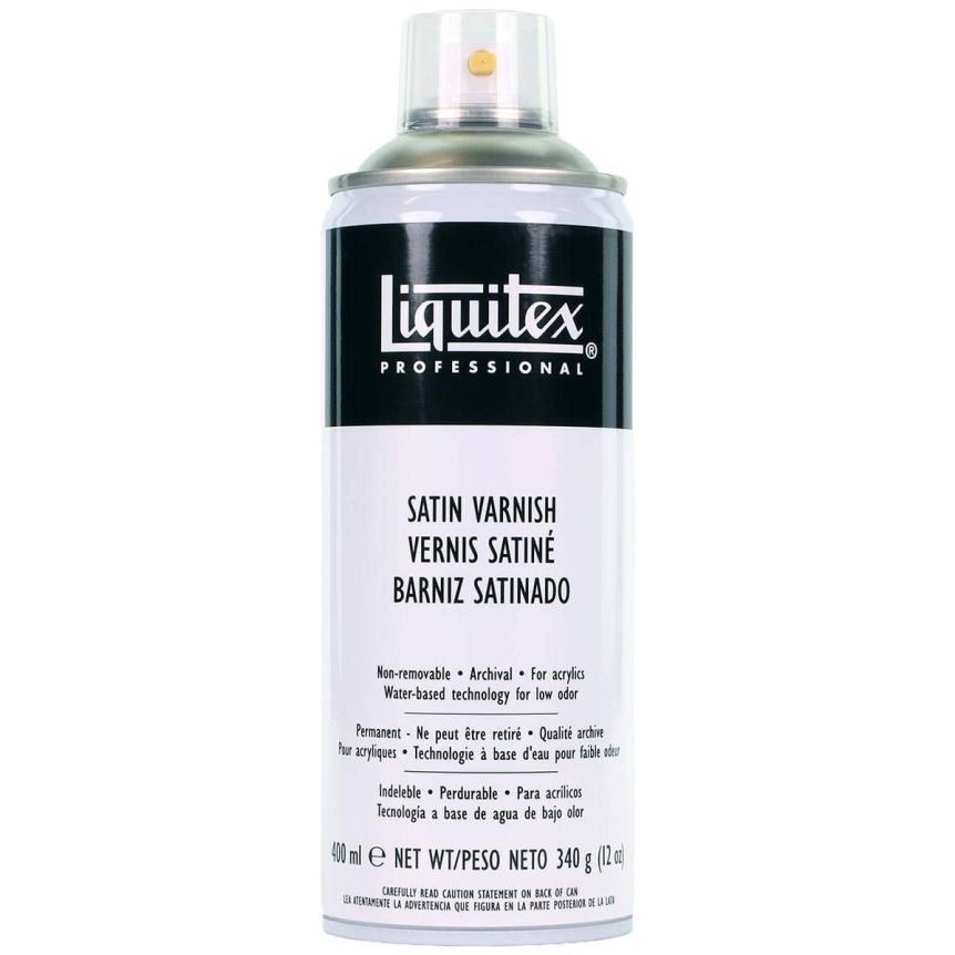 Liquitex Professional Spray Varnish - Satin, 400ml Can